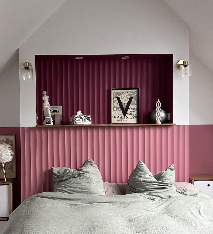 hypnotik renovateurs du dimanche chambre jour 44. cest le bouquet 57. peche mignon - Peinture Hypnotik